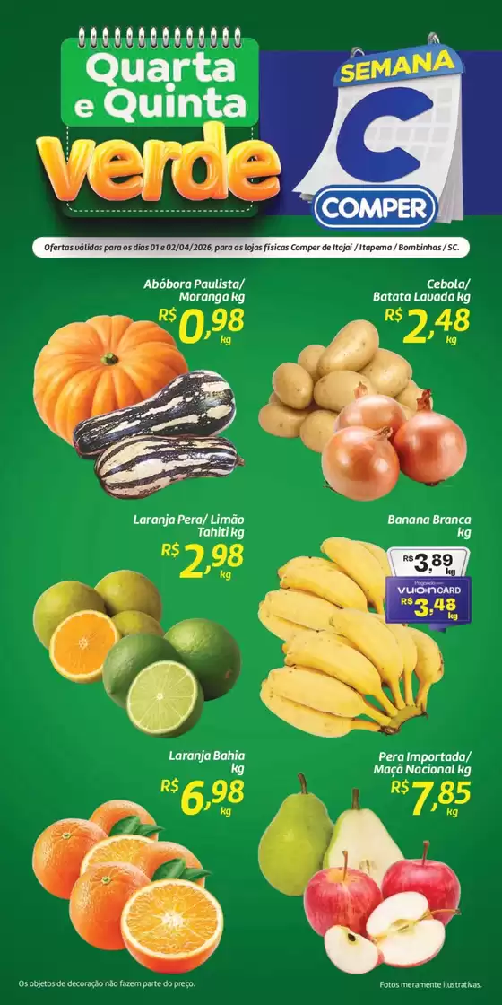 Catálogo Comper em Blumenau | Quarta e Quinta Verde | 2026-04-01T00:00:00.000Z - 2026-04-02T00:00:00.000Z