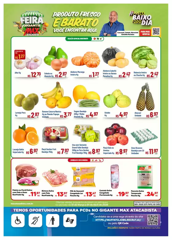 Catálogo Max Atacadista em Bauru | Descubra ofertas atraentes | 2026-03-31T00:00:00.000Z - 2026-04-01T00:00:00.000Z