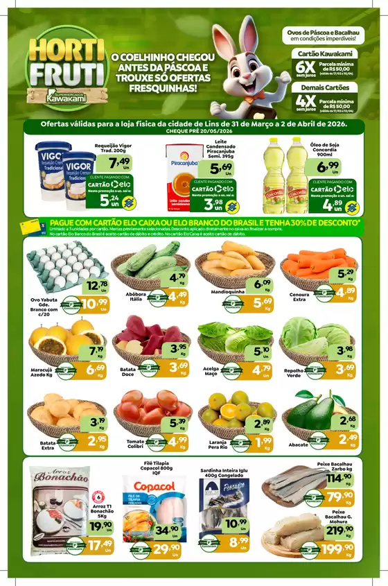 Catálogo Supermercados Kawakami em Guarulhos | Ofertas - Lins | 2026-03-31T00:00:00.000Z - 2026-04-02T00:00:00.000Z