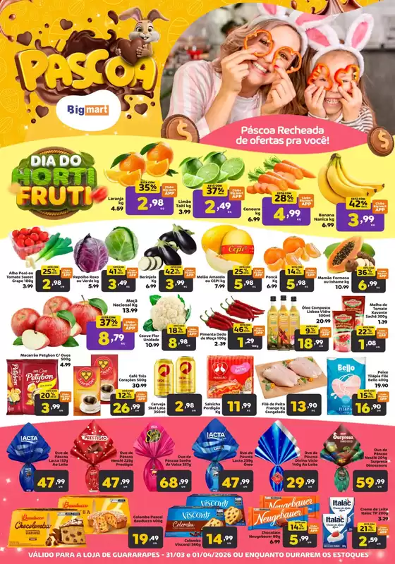 Catálogo Bigmart em Sorriso | Novas ofertas para descobrir | 2026-03-31T00:00:00.000Z - 2026-04-01T00:00:00.000Z