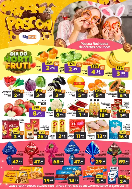 Catálogo Bigmart em Ananindeua | Ofertas para caçadores de pechinchas | 2026-04-01T00:00:00.000Z - 2026-04-01T00:00:00.000Z