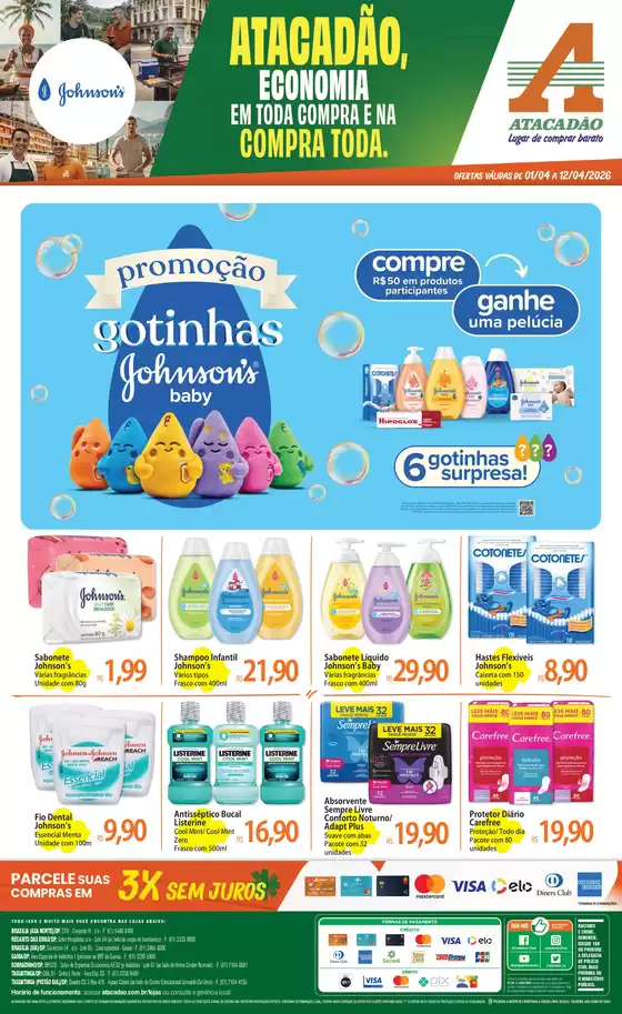 Catálogo Atacadão em Bauru | Atacadão - Higiene Pessoal | 2026-04-01T00:00:00.000Z - 2026-04-12T00:00:00.000Z