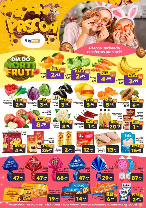 Catálogo Bigmart em Ananindeua | Promoções especiais em andamento | 2026-04-01T00:00:00.000Z - 2026-04-01T00:00:00.000Z