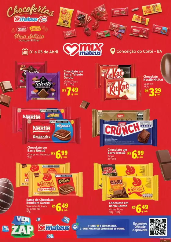 Catálogo Supermercados Mateus em Florianópolis | Exclusivo Nestlé | 2026-04-01T00:00:00.000Z - 2026-04-05T00:00:00.000Z