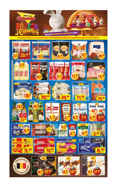 Catálogo Supermercados Guanabara em Joinville | Encarte Supermercados Guanabara | 2026-04-01T00:00:00.000Z - 2026-04-06T00:00:00.000Z