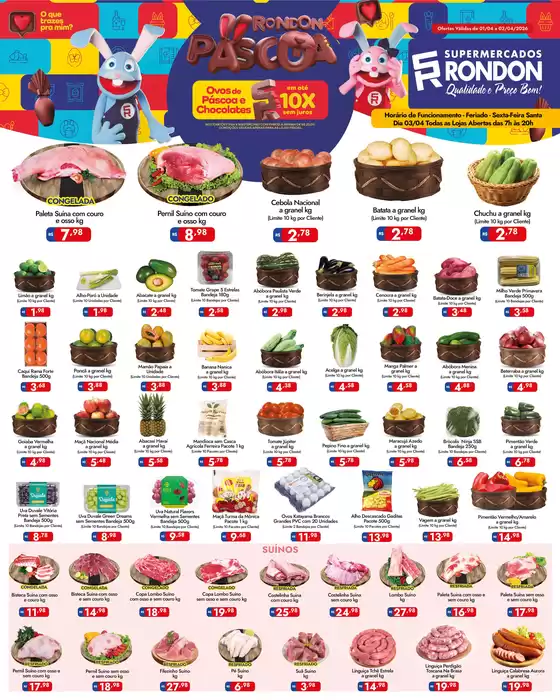 Catálogo Supermercados Rondon em São Vicente | Ofertas exclusivas e pechinchas | 2026-04-01T00:00:00.000Z - 2026-04-02T00:00:00.000Z