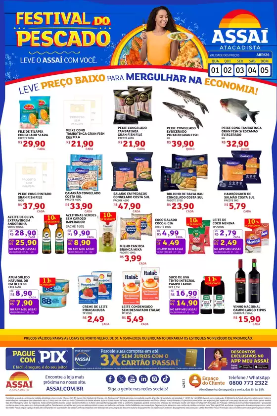 Catálogo Assaí Atacadista em Guarulhos | Encarte Assaí Atacadista 45563-38 | 2026-04-01T00:00:00.000Z - 2026-04-05T00:00:00.000Z