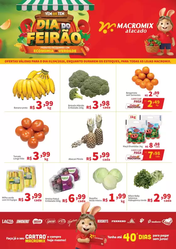 Catálogo Macromix Atacado em Ananindeua | Encarte Macromix Atacado | 2026-04-01T00:00:00.000Z - 2026-04-01T00:00:00.000Z