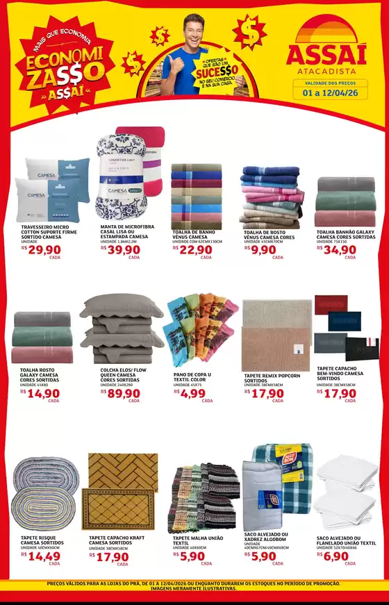 Catálogo Assaí Atacadista em Santa Rita do Passa Quatro | Encarte Assaí Atacadista 45643-576 | 2026-04-01T00:00:00.000Z - 2026-04-12T00:00:00.000Z