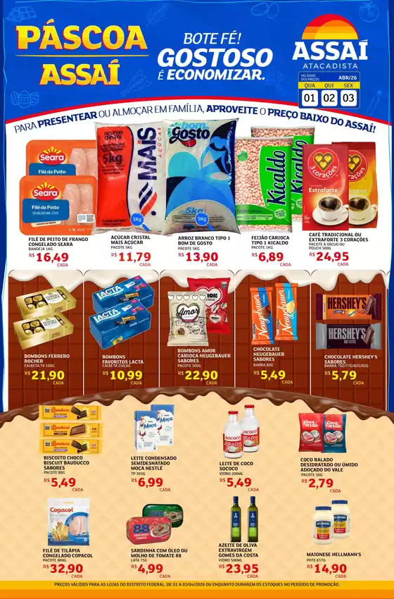 Catálogo Assaí Atacadista em Santa Rita do Passa Quatro | Encarte Assaí Atacadista 45132-226 | 2026-04-01T00:00:00.000Z - 2026-04-03T00:00:00.000Z