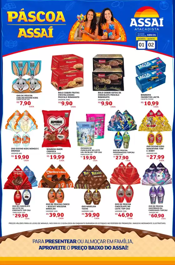 Catálogo Assaí Atacadista em Santa Rita do Passa Quatro | Encarte Assaí Atacadista 45546-74 | 2026-04-01T00:00:00.000Z - 2026-04-02T00:00:00.000Z