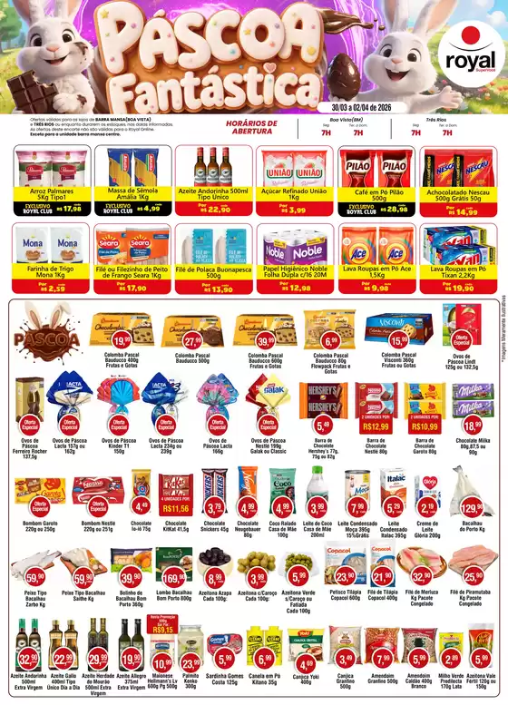 Catálogo Royal Supermercados em Marília | Melhores ofertas para todos os caçadores de pechinchas | 2026-03-30T00:00:00.000Z - 2026-04-02T00:00:00.000Z