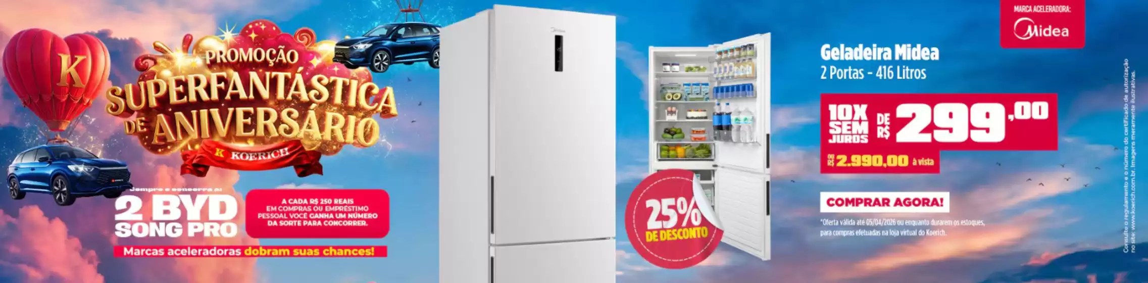 Catálogo Lojas Koerich em Florianópolis | Ofertas Lojas Koerich | 2026-04-02T00:00:00.000Z - 2026-04-05T00:00:00.000Z