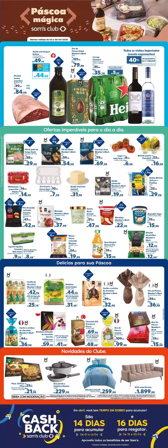 Catálogo Sam's Club em Rondonópolis | OFERTAS SEMANAL | 2026-04-02T00:00:00.000Z - 2026-04-06T00:00:00.000Z