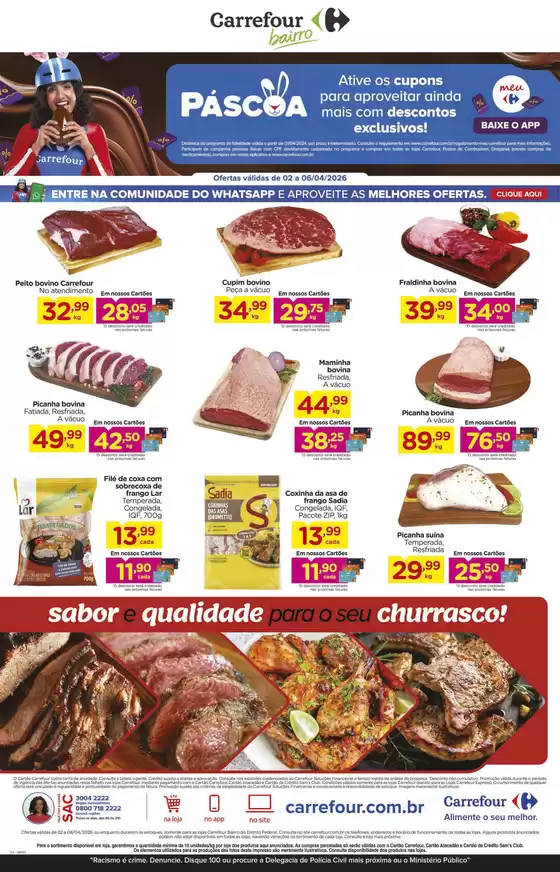 Catálogo Carrefour Bairro | Nossas melhores ofertas para você | 2026-04-02T00:00:00.000Z - 2026-04-06T00:00:00.000Z