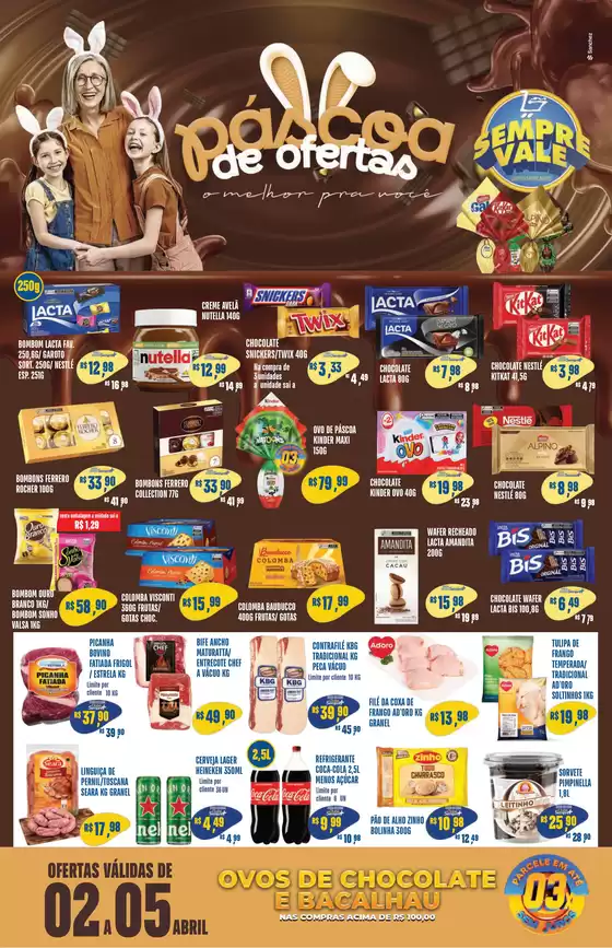 Catálogo Sempre Vale Supermercados em São José dos Campos | Ofertas exclusivas | 2026-04-02T00:00:00.000Z - 2026-05-05T00:00:00.000Z