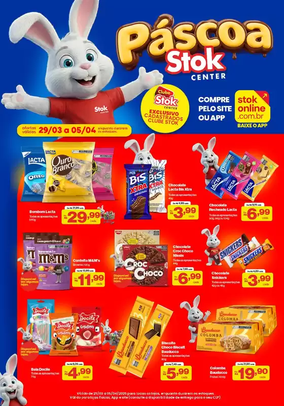 Catálogo Stok Center em Uberaba | Lamina Pascoa 2026 | 2026-03-29T00:00:00.000Z - 2026-04-05T00:00:00.000Z