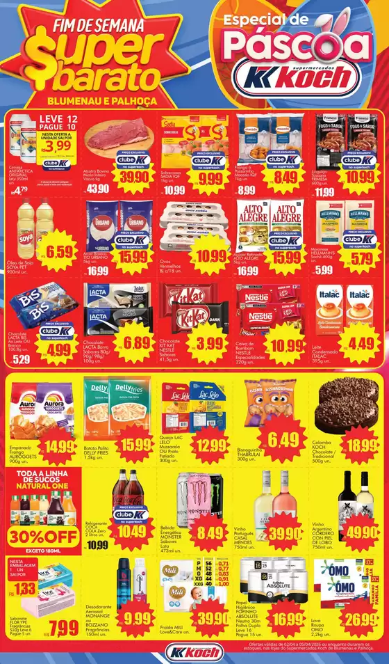 Catálogo Supermercados Koch em Rio de Janeiro | Ampla seleção de ofertas | 2026-04-02T00:00:00.000Z - 2026-04-05T00:00:00.000Z