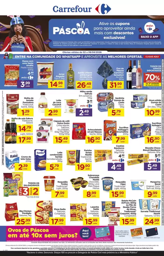 Catálogo Carrefour em Fortaleza | Ofertas especiais atraentes para todos | 2026-04-02T00:00:00.000Z - 2026-04-06T00:00:00.000Z