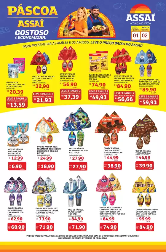 Catálogo Assaí Atacadista em Santa Bárbara d'Oeste | Encarte Assaí Atacadista 163155 | 2026-04-02T00:00:00.000Z - 2026-04-02T00:00:00.000Z