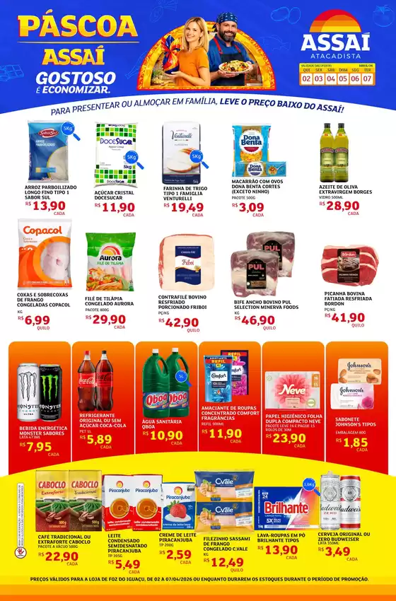 Catálogo Assaí Atacadista em Santa Bárbara d'Oeste | Encarte Assaí Atacadista 45330-352 | 2026-04-02T00:00:00.000Z - 2026-04-07T00:00:00.000Z