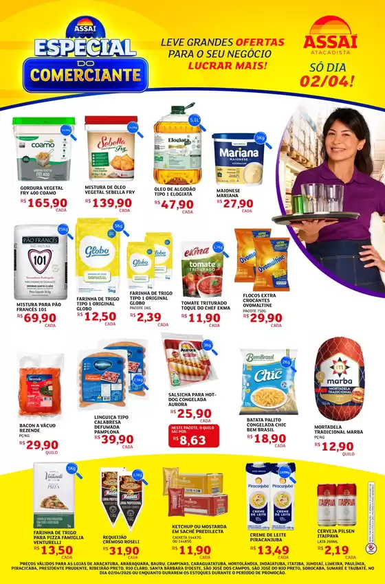Catálogo Assaí Atacadista em Cariacica | Encarte Assaí Atacadista 45769 | 2026-04-02T00:00:00.000Z - 2026-04-02T00:00:00.000Z