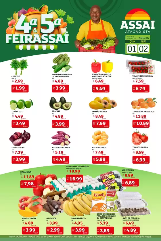 Catálogo Assaí Atacadista em Cariacica | Encarte Assaí Atacadista 45772-590 | 2026-04-02T00:00:00.000Z - 2026-04-02T00:00:00.000Z