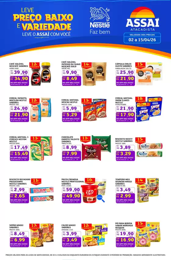 Catálogo Assaí Atacadista em Cariacica | Encarte Assaí Atacadista 45728-38 | 2026-04-02T00:00:00.000Z - 2026-04-15T00:00:00.000Z