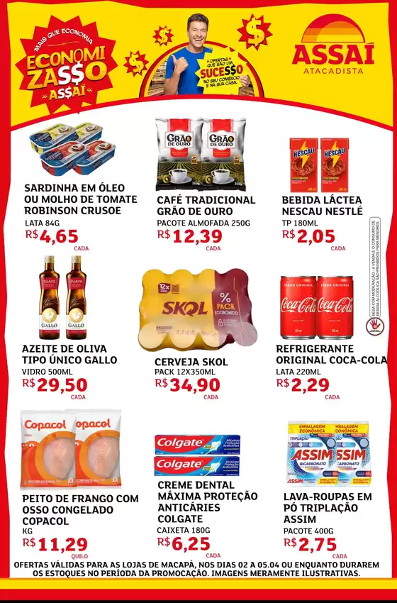 Catálogo Assaí Atacadista em Taboão da Serra | Encarte Assaí Atacadista 45765-442 | 2026-04-02T00:00:00.000Z - 2026-04-05T00:00:00.000Z