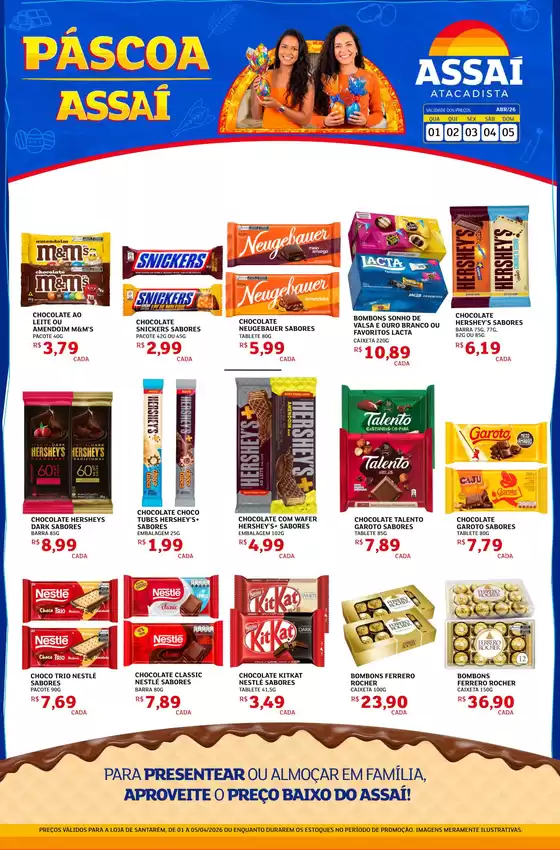 Catálogo Assaí Atacadista em Cacoal | Encarte Assaí Atacadista 45727-65 | 2026-04-02T00:00:00.000Z - 2026-04-06T00:00:00.000Z