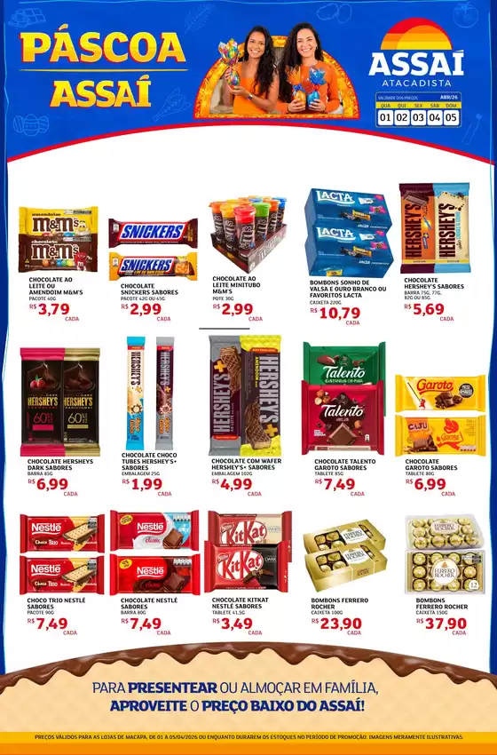 Catálogo Assaí Atacadista em Cacoal | Encarte Assaí Atacadista 45727-442 | 2026-04-02T00:00:00.000Z - 2026-04-06T00:00:00.000Z