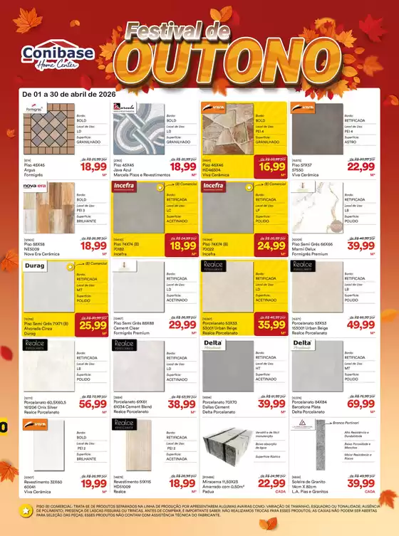 Catálogo Conibase em Gravataí | 57db16d45ff784e0ab87ca352ba7e619b08fe0ae | 2026-04-01T00:00:00.000Z - 2026-04-30T00:00:00.000Z