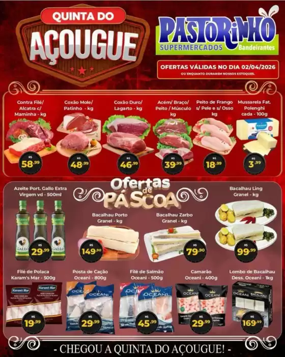 Catálogo Supermercado Pastorinho em Niterói | Novas ofertas para descobrir | 2026-04-02T00:00:00.000Z - 2026-04-02T00:00:00.000Z