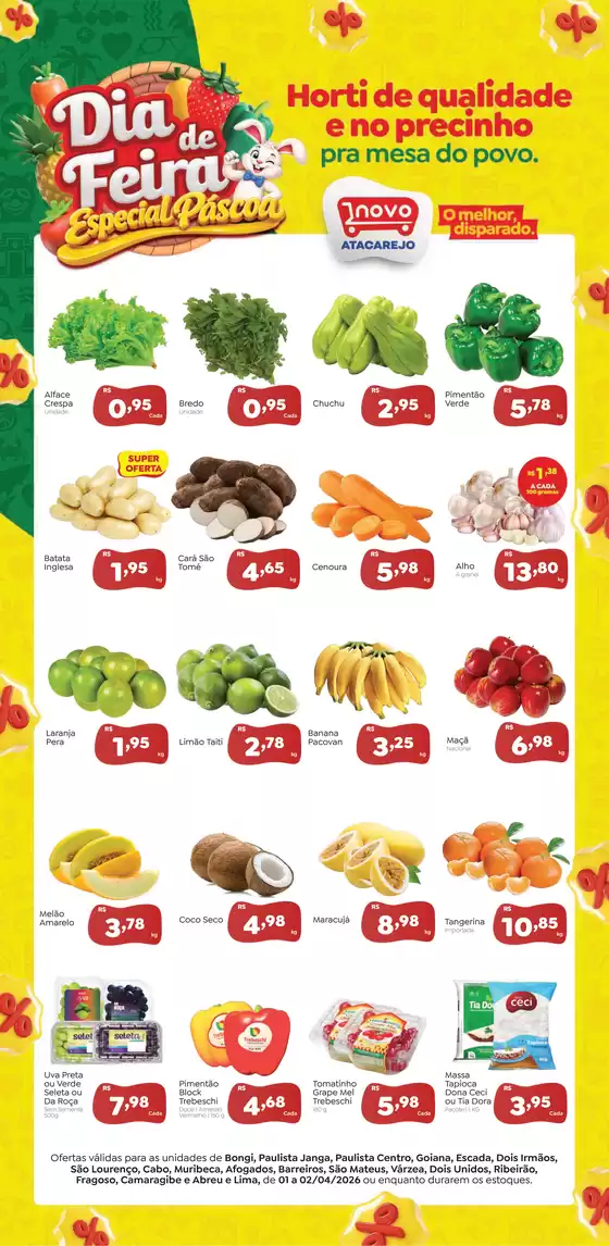 Catálogo Novo Atacarejo em Garanhuns | Melhores ofertas para todos os clientes | 2026-04-01T00:00:00.000Z - 2026-04-02T00:00:00.000Z