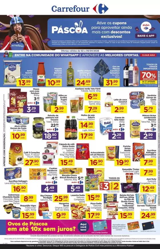 Catálogo Carrefour em Fortaleza | Melhores ofertas para compradores econômicos | 2026-04-02T00:00:00.000Z - 2026-04-06T00:00:00.000Z