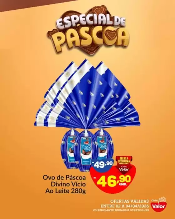 Catálogo Clube Valor | Especial De Páscoa | 2026-04-03T00:00:00.000Z - 2026-04-04T00:00:00.000Z