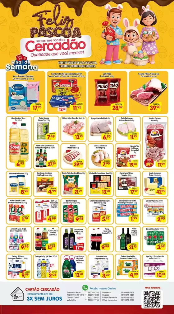 Catálogo Cercadão | Felis Páscoa | 2026-04-03T00:00:00.000Z - 2026-04-05T00:00:00.000Z