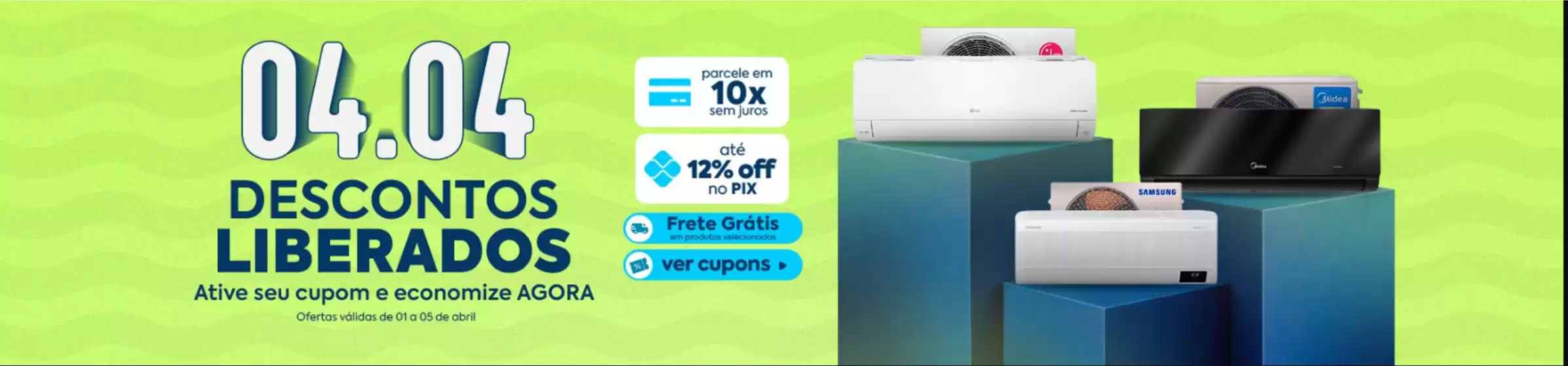 Catálogo Central Ar em São Bernardo do Campo | Descotos liberados ! | 2026-04-03T00:00:00.000Z - 2026-04-05T00:00:00.000Z