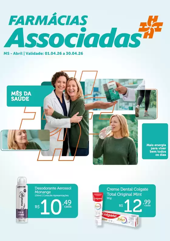 Catálogo Farmácias Associadas em Anápolis | Mes da saude ! MS | 2026-04-03T00:00:00.000Z - 2026-04-30T00:00:00.000Z