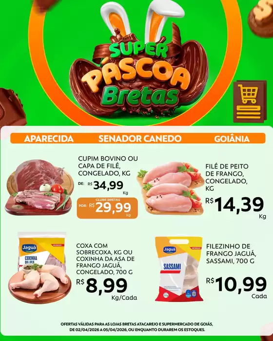 Catálogo Supermercado Bretas | Descubra ofertas atraentes | 2026-04-02T00:00:00.000Z - 2026-04-05T00:00:00.000Z