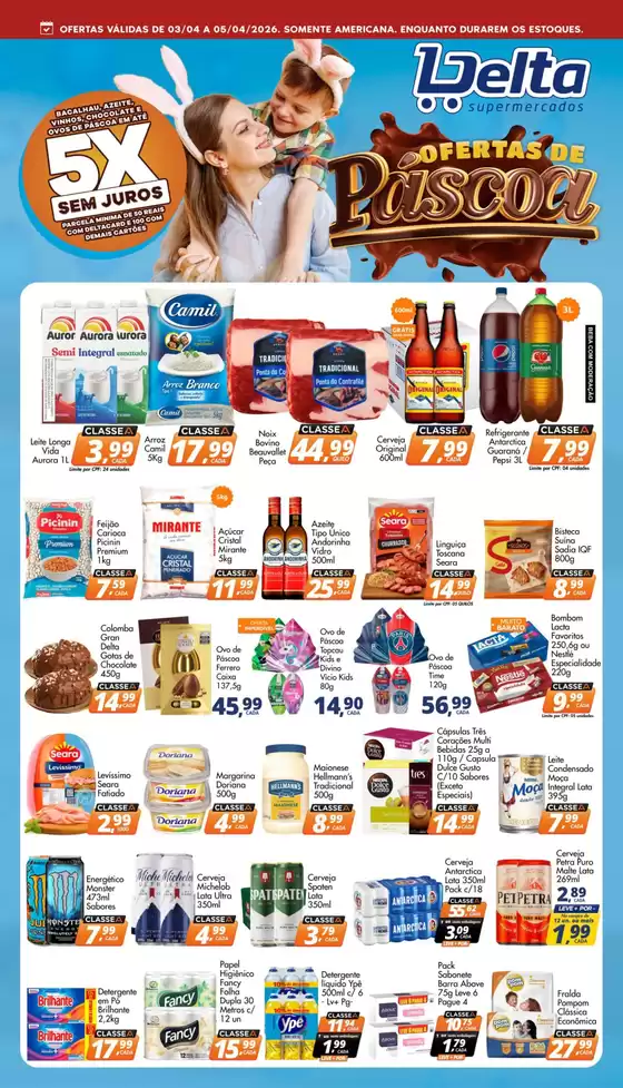 Catálogo Delta Supermercados | Ofertas exclusivas e pechinchas | 2026-04-03T00:00:00.000Z - 2026-04-05T00:00:00.000Z