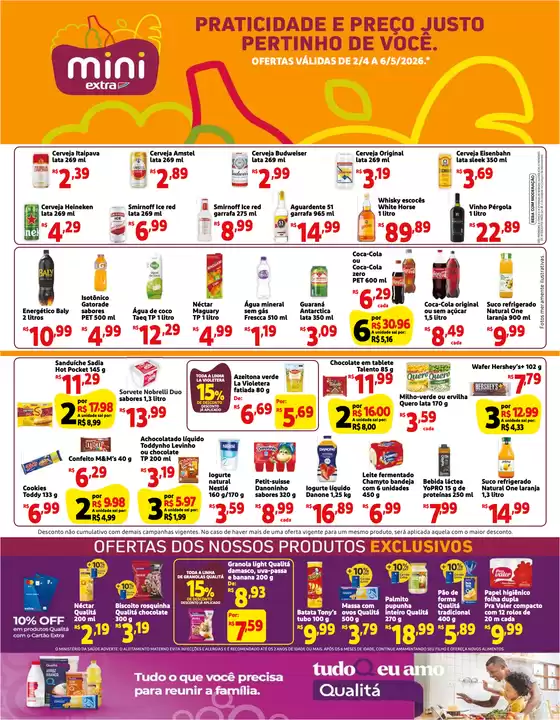 Catálogo Mini Extra em Eunápolis | Ofertas especiais para você | 2026-04-02T00:00:00.000Z - 2026-05-06T00:00:00.000Z