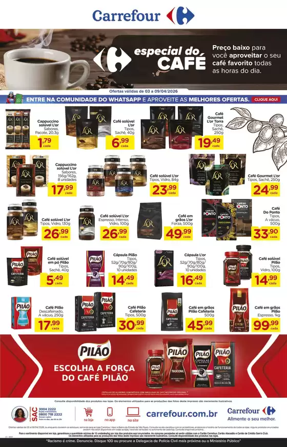 Catálogo Carrefour Bairro em Eunápolis | LÂMINA EXCLUSIVA JDE | 2026-04-03T00:00:00.000Z - 2026-04-09T00:00:00.000Z