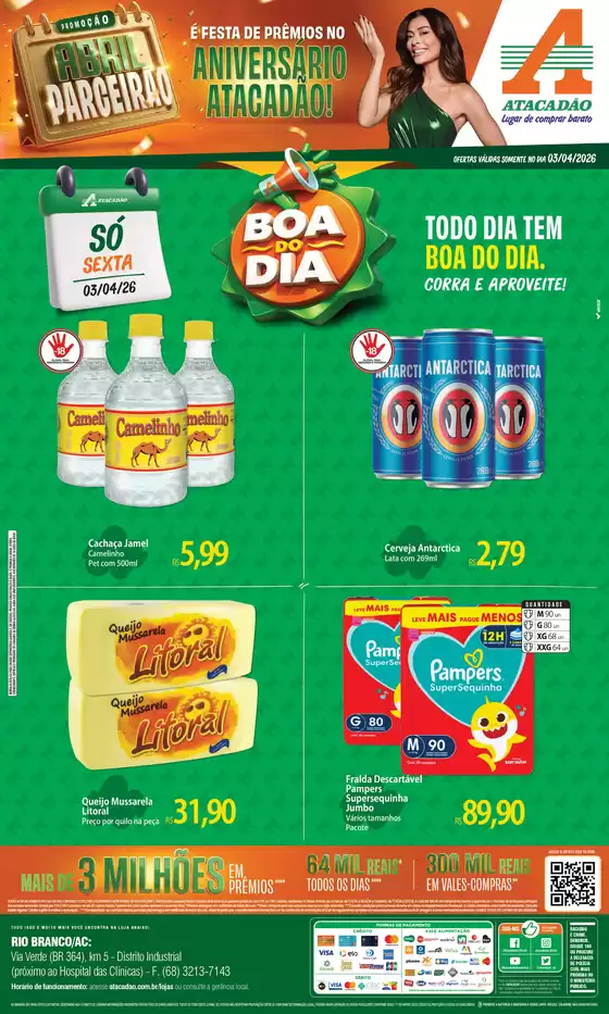 Catálogo Atacadão em Ituiutaba | Atacadão - Boa do Dia | 2026-04-03T00:00:00.000Z - 2026-04-03T00:00:00.000Z