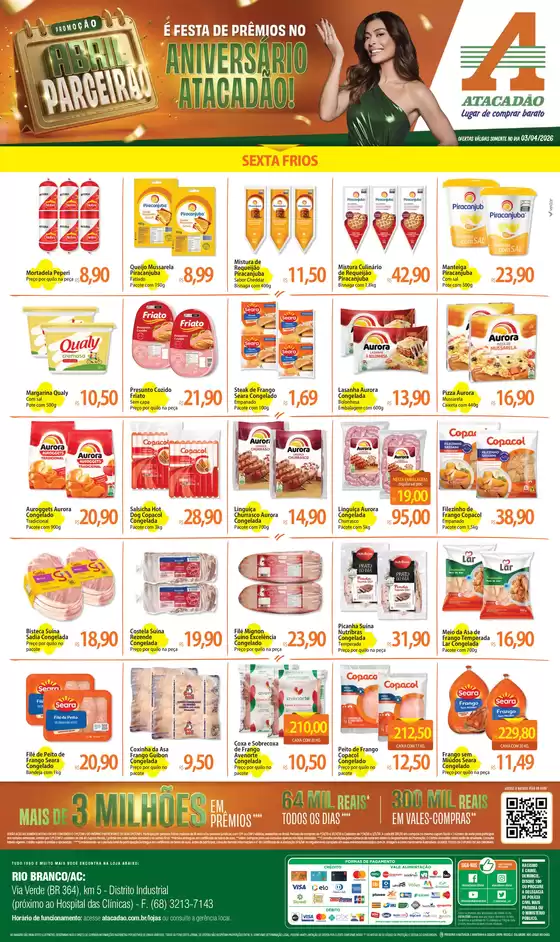 Catálogo Atacadão em Ituiutaba | Atacadão - Sexta Frios | 2026-04-03T00:00:00.000Z - 2026-04-03T00:00:00.000Z