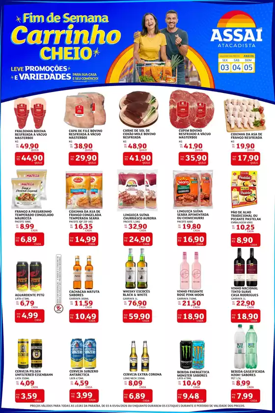 Catálogo Assaí Atacadista | Encarte Assaí Atacadista 45429-562 | 2026-04-03T00:00:00.000Z - 2026-04-05T00:00:00.000Z