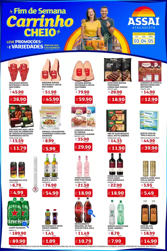 Catálogo Assaí Atacadista | Encarte Assaí Atacadista 45429-563 | 2026-04-03T00:00:00.000Z - 2026-04-05T00:00:00.000Z