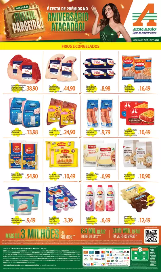 Catálogo Atacadão em Cascavel | Atacadão - Frios e Congelados | 2026-04-03T00:00:00.000Z - 2026-04-05T00:00:00.000Z