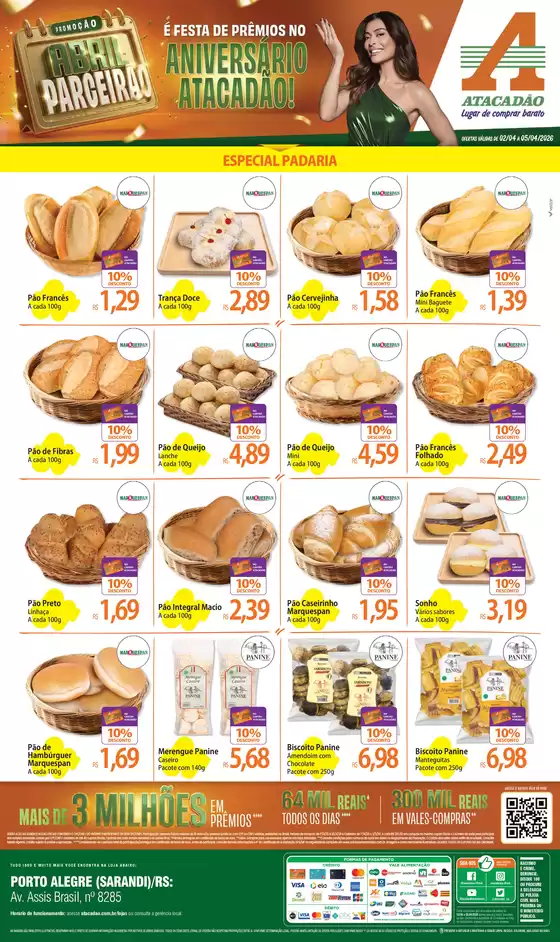 Catálogo Atacadão | Atacadão - Padaria | 2026-04-03T00:00:00.000Z - 2026-04-05T00:00:00.000Z