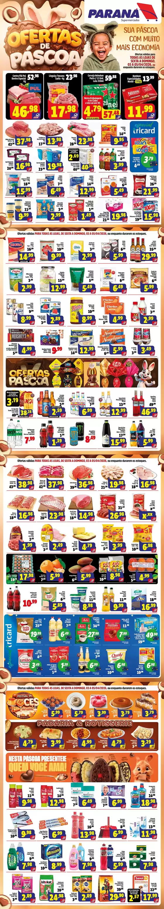 Catálogo Paraná Supermercados | OFERTAS AMERICANA | 2026-04-03T00:00:00.000Z - 2026-04-05T00:00:00.000Z